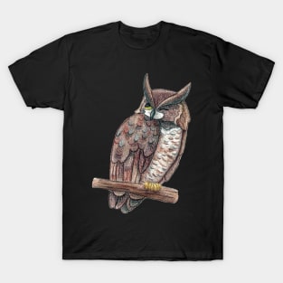 Great Horned Owl T-Shirt